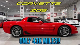 2001 Corvette Z06  Only 43k Miles At Corvette Warehouse [upl. by Xilef]