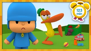 🧩 POCOYÓ en ESPAÑOL  Pocoyo Aprende A Jugar Y Compartir 123 min CARICATURAS y DIBUJOS ANIMADOS [upl. by Reinold408]