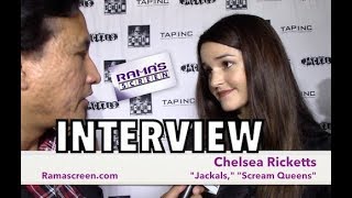 My JACKALS Red Carpet Interview with Chelsea Ricketts [upl. by Pressman75]