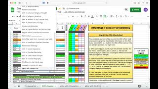 MDiv Checksheet Tutorial 2022 [upl. by Astiram]