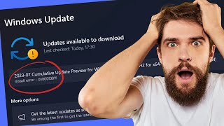 How to FIX Windows Update Install Error 0x800f081f in Windows 11 2023  FIX Windows Update Errors [upl. by Ruzich386]