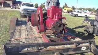 RODNEY LOVES 1914 6HP BULLSEYE HIT N MISS ENGINE RARE [upl. by Herman344]