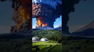 Explosion 💥 explosion volcano shorts shortvideos [upl. by Theodosia634]