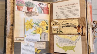 Farmers Almanac Journal Flip Thru  Happy Mail  Introducing Victorian Grunge Journal [upl. by Nickie]