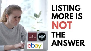 Listing MORE on eBay Doesnt Work DO THESE 5 THINGS INSTEAD [upl. by Tanner]