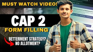 Best Strategy for Cap Round 2 ✅  Must Watch video before Cap 2  Engineering Counselling 🚨 [upl. by Ilenna]