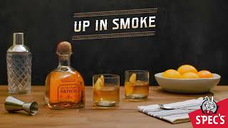 Smoky Tequila Old Fashioned  Up in Smoke  Fathers Day Recipe  Patron Extra Añejo [upl. by Norrat]