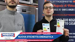 Lavastoviglie arriva la nuova etichetta energetica 2021 Ecco come si legge [upl. by Nedroj]