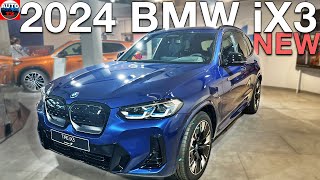 NEW 2024 BMW iX3  Walkaround OVERVIEW [upl. by Akimak404]