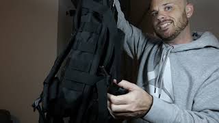 Review  G4Free 40L Military Tactical Backpack [upl. by Onateyac959]