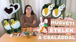 A CSALÁDDAL EGYÜTT ELKÉSZÍTHETŐ CUKI ÉTELEK A HÚSVÉTI ASZTALRA [upl. by Enirehtac]