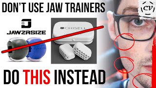 Why Jaw Trainers Are A Bad Idea amp Can Hurt You With Better Alternative [upl. by Timothy283]