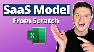 How To Create A SaaS Revenue Forecast Model In Excel [upl. by Ellenrahs]