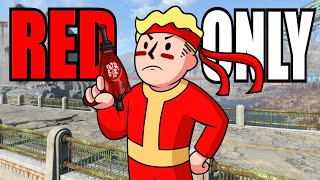 can you beat Fallout 4 only using the color Red [upl. by Elac]