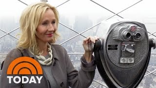 JK Rowling Opens Up About Turning 50  TODAY [upl. by Nosaes144]