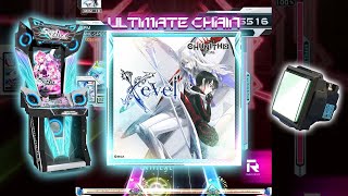 SDVX Xevel MXM 18 UC with Key Sound [upl. by Alaunnoif]