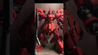 MG Sazabi Ver Ka gundam gunpla gunplacustom shortvideo gunplabuilder sazabi [upl. by Kcoj896]