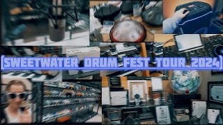 Sweetwater headquarters tour 2024 Drum Fest [upl. by Nehcterg912]