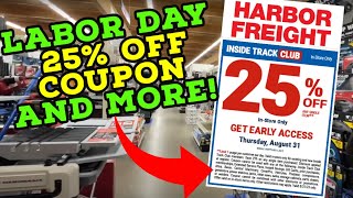 What to buy with Harbor Freights 25 Off Coupon this Labor Day 2023 [upl. by Ferna]