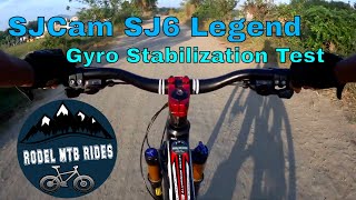 SJCam SJ6 Legend Gyro Stabilization Test  MTB Ride [upl. by Edbert]