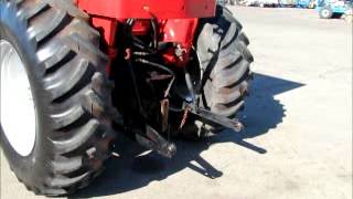 Sold Case 385 4x4 Loader Utility Farm AG Tractor PTO 3Point bidadoocom [upl. by Eicyal]