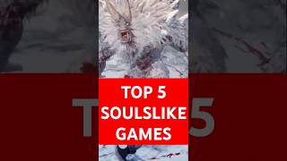 Top 5 MUST PLAY Soulslike Games [upl. by Okimik]