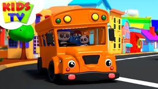 Wheels on the Bus  Baby Bao Panda Cartoons  Kindergarten Nursery Rhymes For Children  Kids TV [upl. by Fleming]