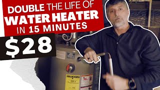 Water Heater  Anode Rod Replacement [upl. by Ashli]