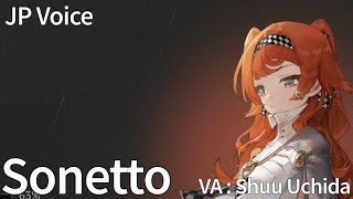 Reverse 1999 Sonetto JP Voice Lines [upl. by Acimaj584]