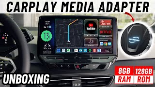 HMAX Heyincar  New Smart CarPlay AI Box Adapter 2024  UNBOXING REVIEW [upl. by Yeh540]