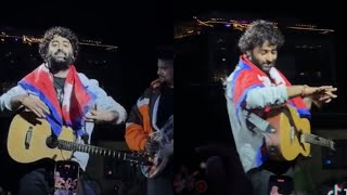 Arijit Singh sings NEPALI SONG  Kathmandu Nepal Concert 2023 [upl. by Juieta62]