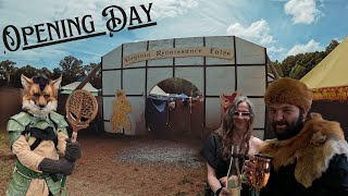 Virginia Renaissance Faire Opening Day 2024 [upl. by Oyam514]