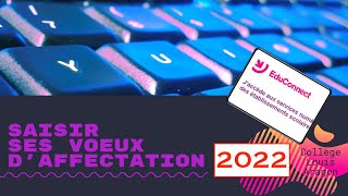 Tuto Comment remplir ses voeux dorientation Maj 2022 [upl. by Ahsienek]