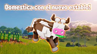 Como crear el establo y como domesticar animales en Lego Fortnite lego fortnite survival [upl. by Feledy]