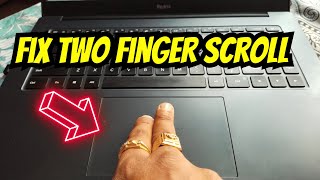 Fix TwoFinger Scroll Not Working on Windows 1110  StepbyStep Guide 2024 [upl. by Moina]