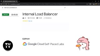 Internal Load Balancer  GSP041  Solution [upl. by Korwun490]