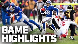 Top Highlights of November  New York Giants [upl. by Doownel]