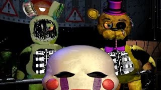 Five Nights at Fredbears Family Diner 2  All Jumpscares [upl. by Oicneserc]