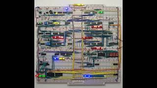 8Bit Breadboard Computer Demonstration  Multiply Program [upl. by Steffie454]