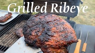 How to make a Juicy Ribeye Steak on the Grill [upl. by Nelan]