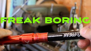 How to Bore A Paintball Barrel For Freak Inserts [upl. by Dolora]