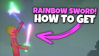 😱 HOW TO MAKE RGB LASER SWORD in Melon Playground UPDATE 260 [upl. by Brader]