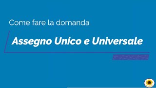 Assegno unico e universale 2022 [upl. by Merline]