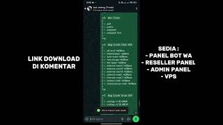 SCRIP BUG V6 TERBARU BOT WHATSAPP  RAFAEL STORE [upl. by Notlit]