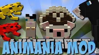 Minecraft Animania Mod 11 Frösche Igel neue Pferde Deutsch [upl. by Nnaeirelav]