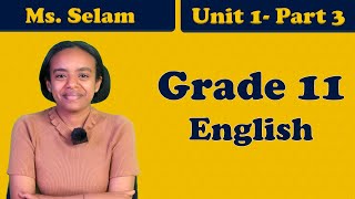 Grade 11 English Unit 1 Part 3 Types of Nouns  Types of Sentences  Practice Questions [upl. by Sigfried317]