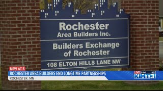 Rochester Area Builders end longtime partnerships [upl. by Jodee214]