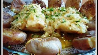 Bacalhau a Lagareiro no forno receita fácil e deliciosa [upl. by Sharline]