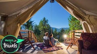 Top 10 Best Glamping Spots in the US [upl. by Staffan]