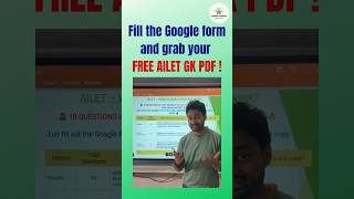 Ace AILET with this Free GK Pdf Form in Description ailetpreparation ailetexam viralreels [upl. by Darill197]